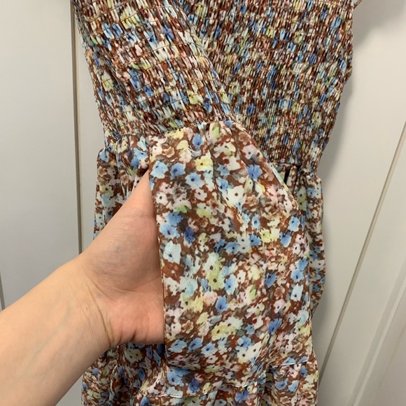 💙2/$10 Floral Dress with Pockets - Picture 6 of 6